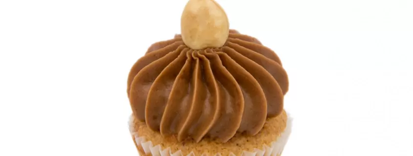 Birne-Nuss Cupcake & Nougat Creme glutenfrei