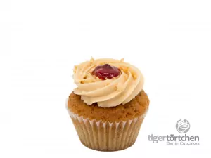 20_Logo_CC_Peanut-Butter Peanutbutter / Erdnussbutter: Erdnuss Cupcake & Erdnuss Creme mit Gelee vegan