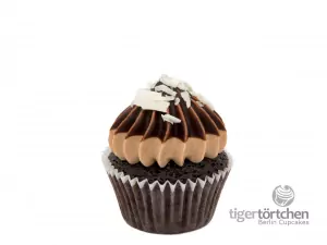 Schoko Cupcake & Schoko Creme mit Schoko Haube Berlin Cupcakes