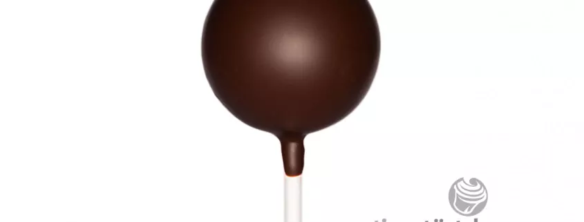 CakePop Schoko-Gewürz Kuchen mit Zartbitter Schokoladenhülle