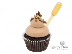 Schoko Orange Cupcake & Nougat Creme mit Cognac Infusion
