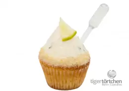 Limette-Rohrzucker Cupcake & Minz Topping mit Rum Infusion - Berlin Cupcakes