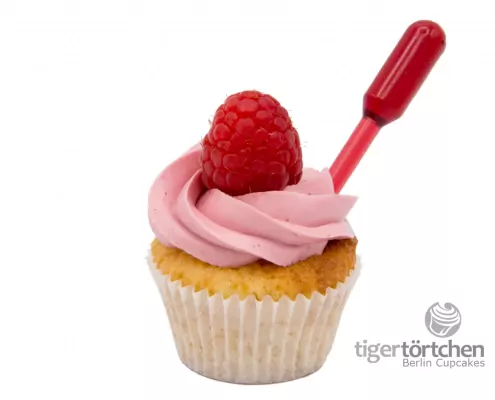 Vanille Cupcake & Himbeer Topping mit Himbeer Infusion