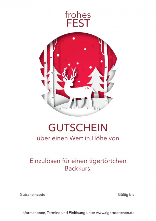 Backkurs Gutschein Berlin Mitte Weihnachtsgeschenk