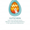 Backkurs Gutschein Macaron, Brandteig Berlin Mitte Ostern
