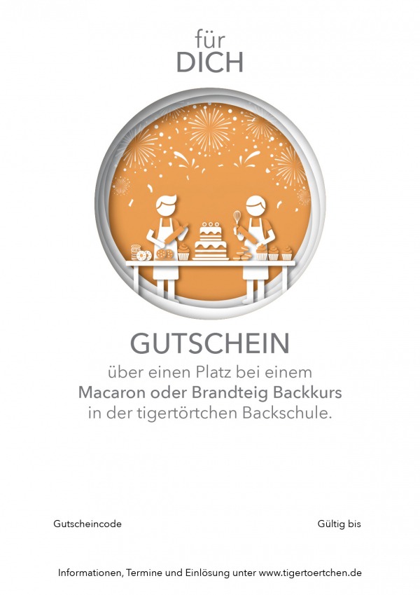 Backkurs Gutschein Macaron, Brandteig Berlin Mitte