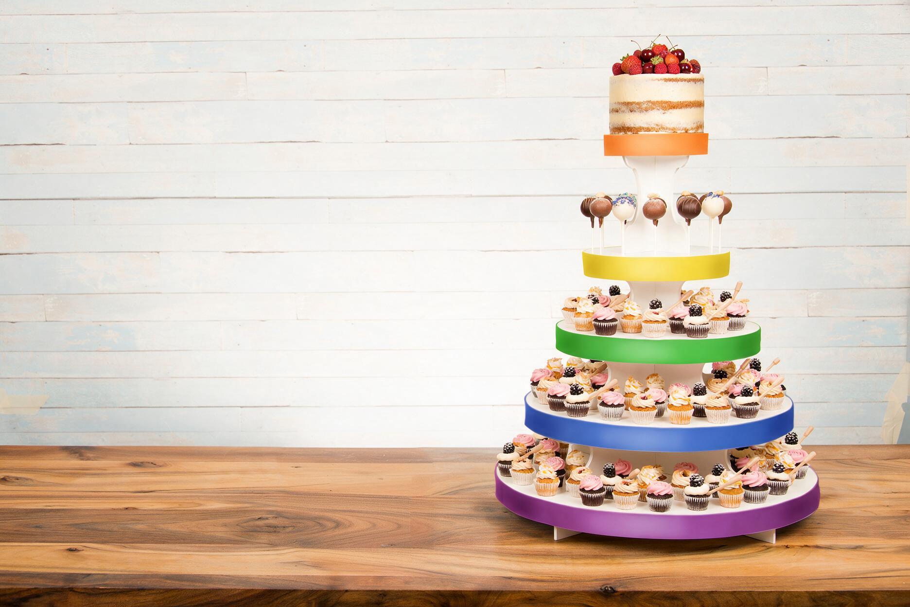Etagere_Pride Etagere Pride Month Cupcakes, cake-Pops, Torte