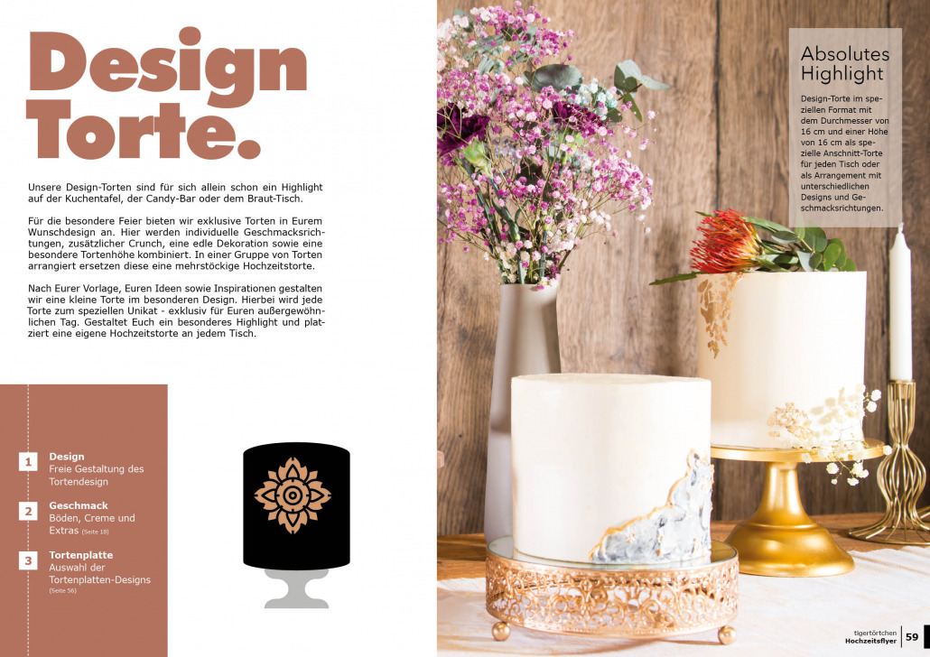 tigertörtchen Design Torte - Übersicht