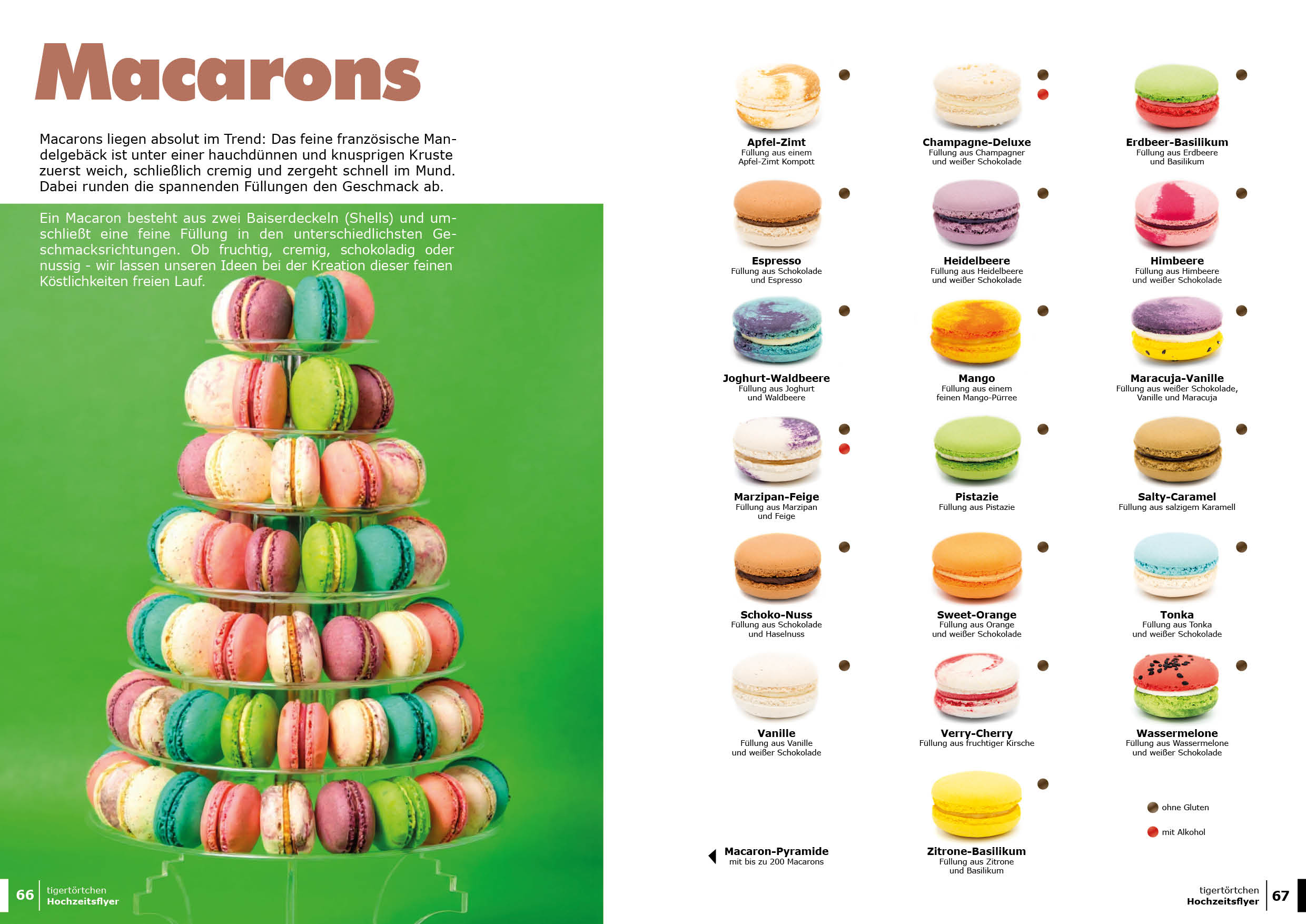 Candy bar sweet table Berlin macarons