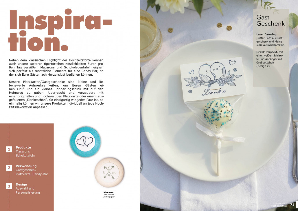 Hochzeit Inspiration - Gastgeschenke & Platzkarten