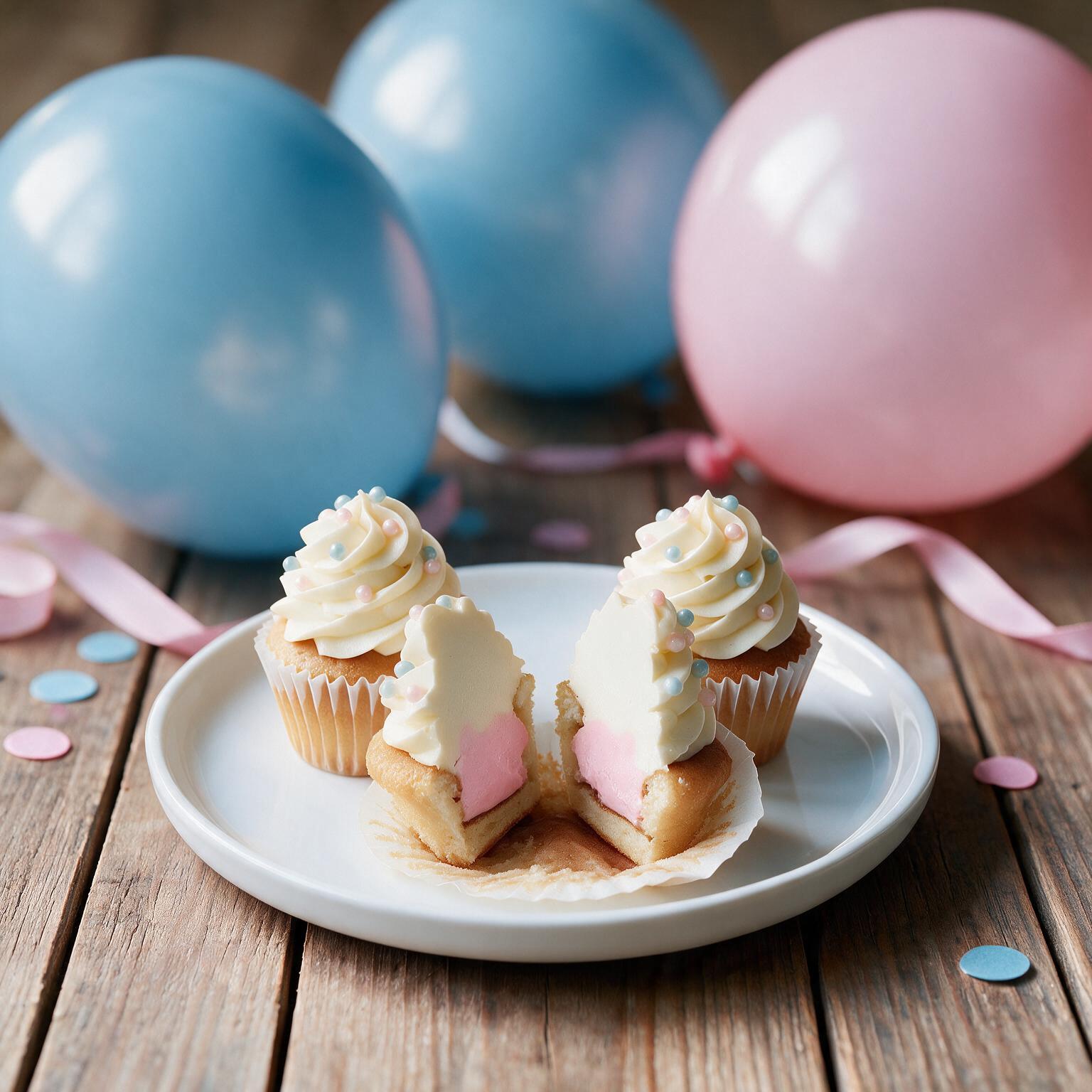 Gender Reveil Cupcakes Girl Berlin