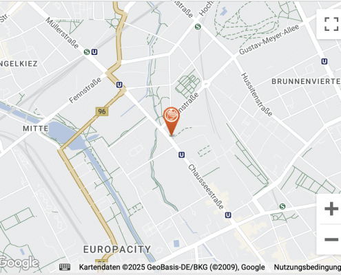 Google Maps Cupcake Café Chausseestraße 60 Berlin