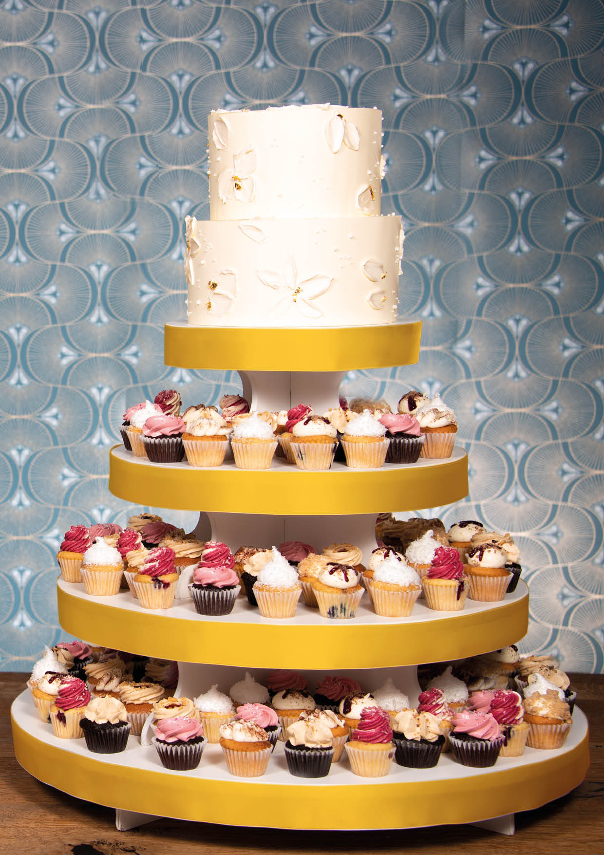 Hochzeit Berlin Etagere Torte Hochzeitstorte Cupcakes Tower