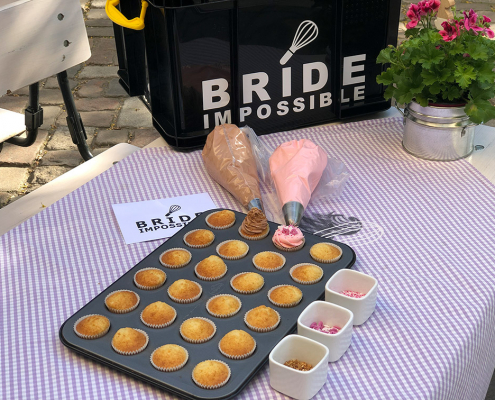Junggesellinenabschied Bride Impossible Berlin Cupcakes Backen