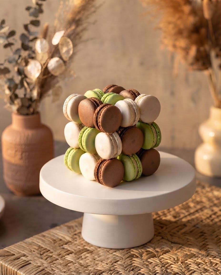 Macaron-Würfel Macaron Würfel