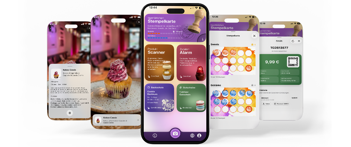 tigertörtchen App Webseite unsere tigertörtchen app zur Sortenübersicht
